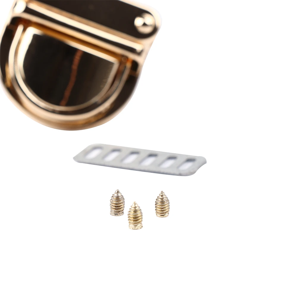 1 pc Metal Clasp Turn Lock Twist Lock for DIY Handbag Bag Purse Hardware Closure Bag Parts Accessories