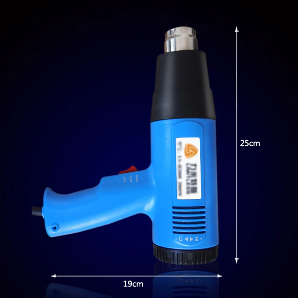 110 в 2000 Вт Тепловая пушка горячего воздуха пистолет для припоя фен волос с