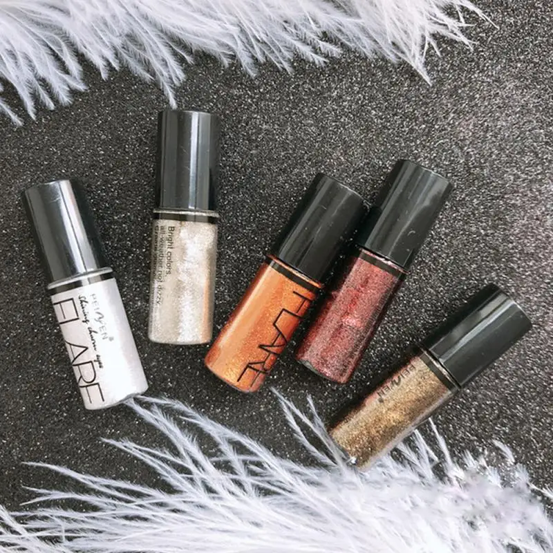 14 цветов Алмазные блестки жидкие тени для век блестящие мерцающие стойкая