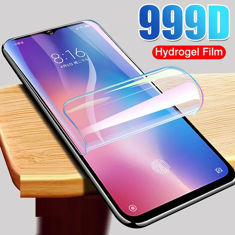 

Гидрогелевая пленка твердостью 9H для Xiaomi Mi 9 Lite 9T Pro Mi9 SE, Защитная пленка для экрана Mi 8 A3 Lite CC9 CC9E Play, защитная пленка