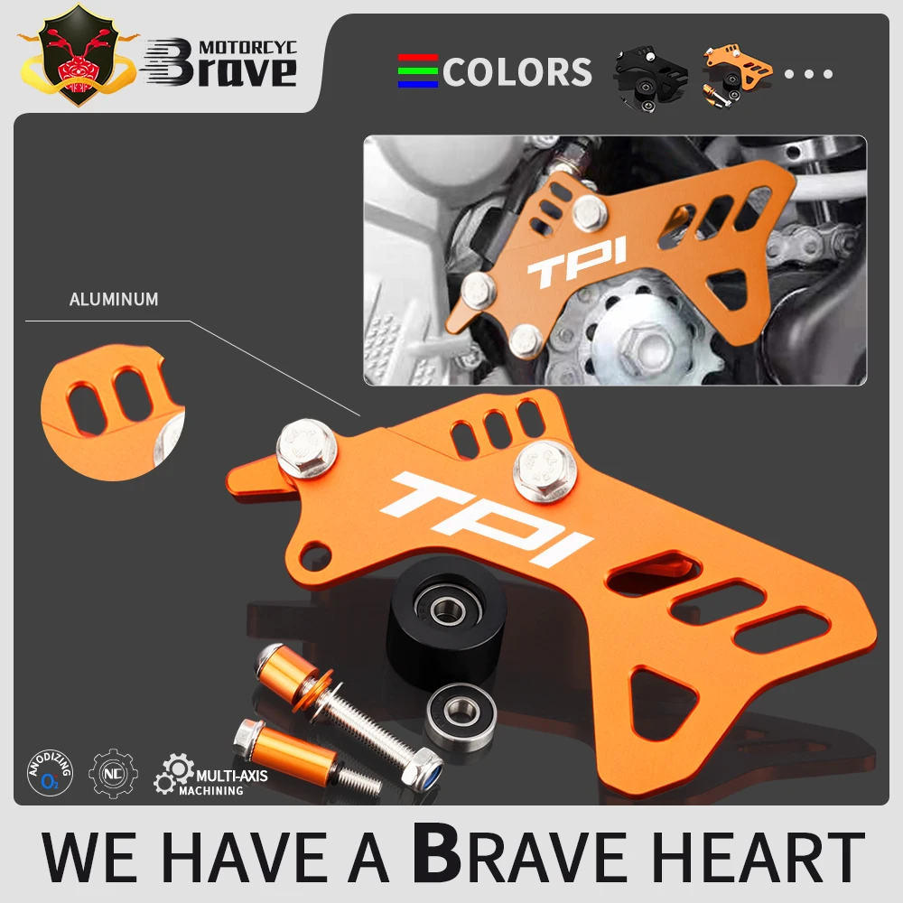 

For KTM 250 300 350 SX SXF XC XCW EXC EXCF XCF TPI 2017-2021 Engine Plate Saver Case Saver Guard Chain Sprocket Cover SX-F EXC-F
