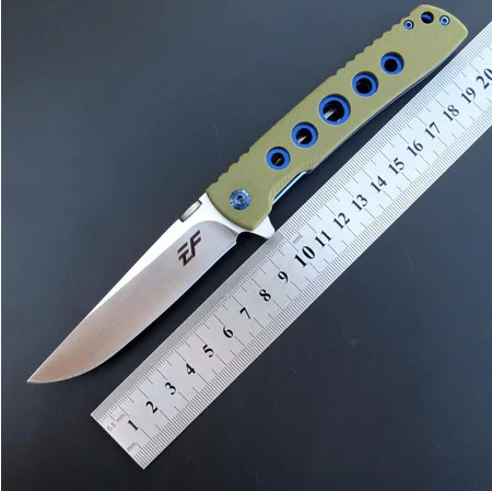 Новый EF27 складной нож для ежедневного использования D2 + G10 ручка походов и