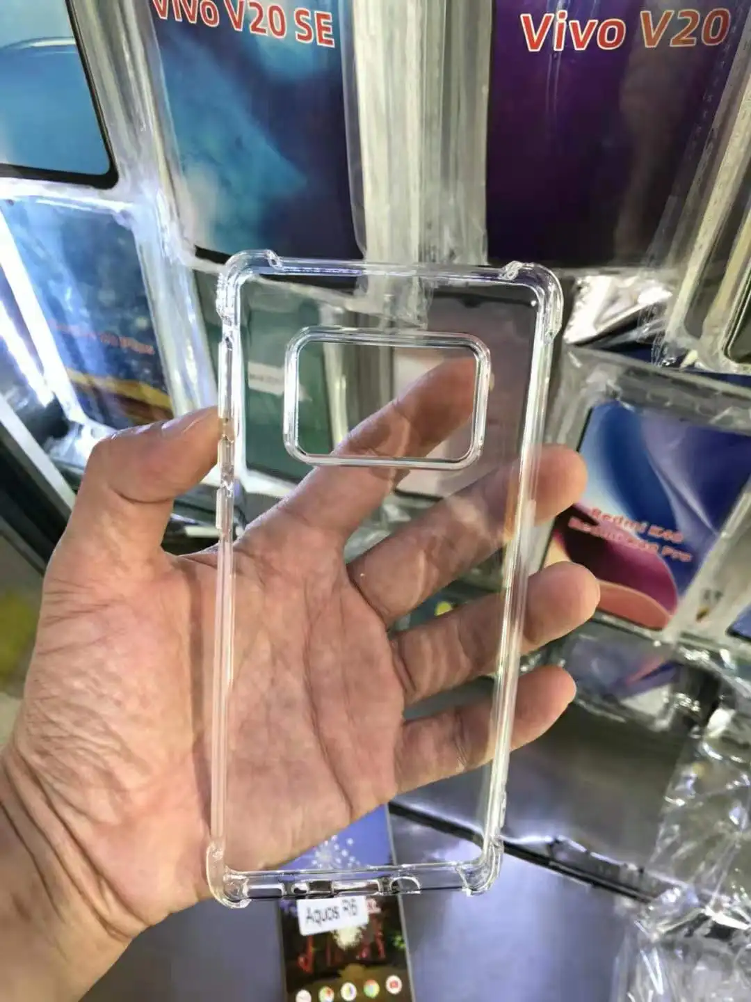 Противоскользящий Мягкий силиконовый чехол для Sharp Aquos S2 S3 R2 телефона R6 C10 чувство