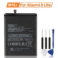 new replacement battery bm3j for xiaomi 8 lite mi8 lite 100 new phone battery 3350mah
