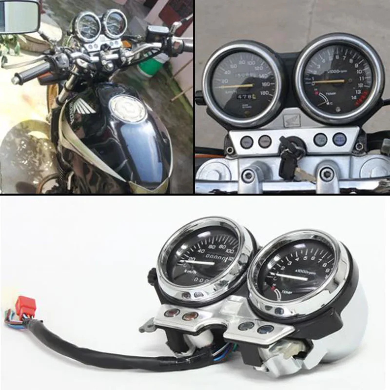 

Комплект тахометра и спидометра для мотоцикла Honda CB400, комплект для сборки CB 400 1992-1994 1992 1993 1994 92 93 94, аксессуары