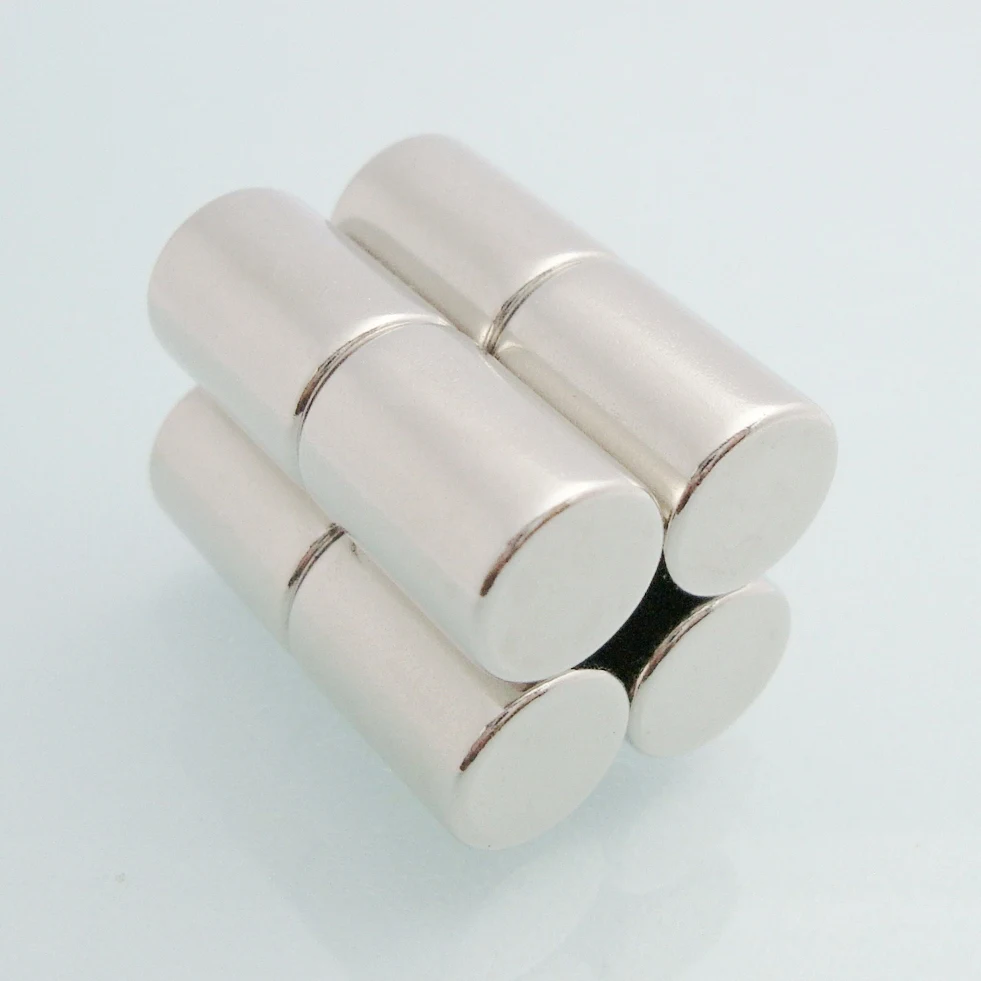 6 шт. супер сильный N52 dia9.5x12.7mm стержень сильный неодимовый редкоземельный бар магнитные материалы