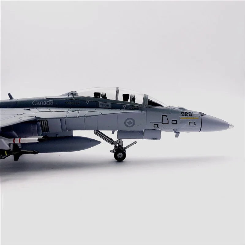 1/100 весы Канада F/Hornet Strike Fighter военный литой металлический самолет модель игрушки