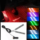 Новый светодиодный автомобильный светильник для ног, декоративный светильник для салона Acura RLX CL EL CSX ILX MDX NSX RDX RL, SLX TL TSX Vigor ZDX