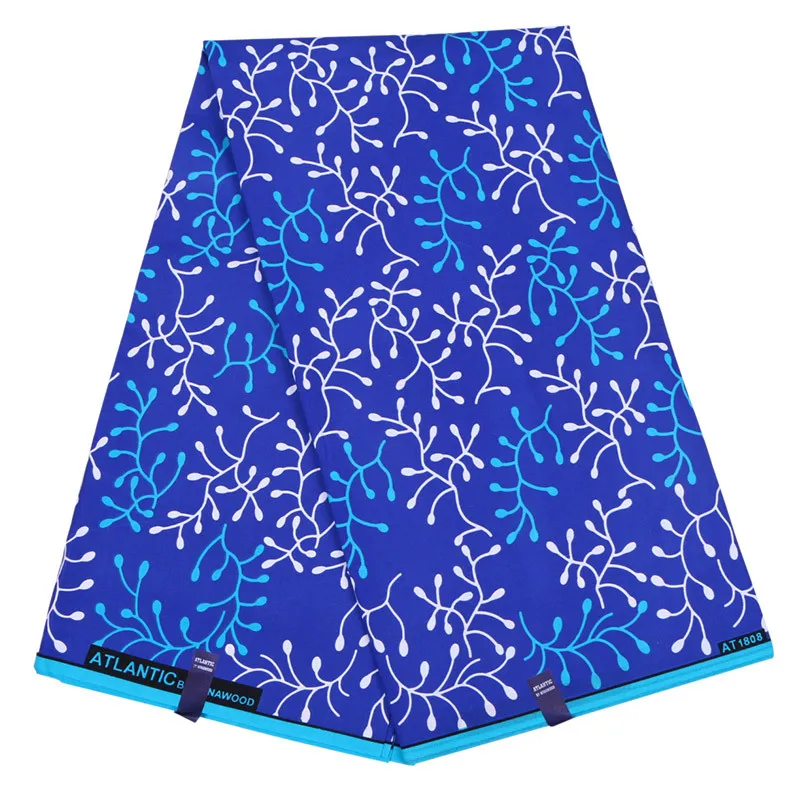 6 ярдов высококачественная ткань с Африканским восковым принтом из Анкары модные