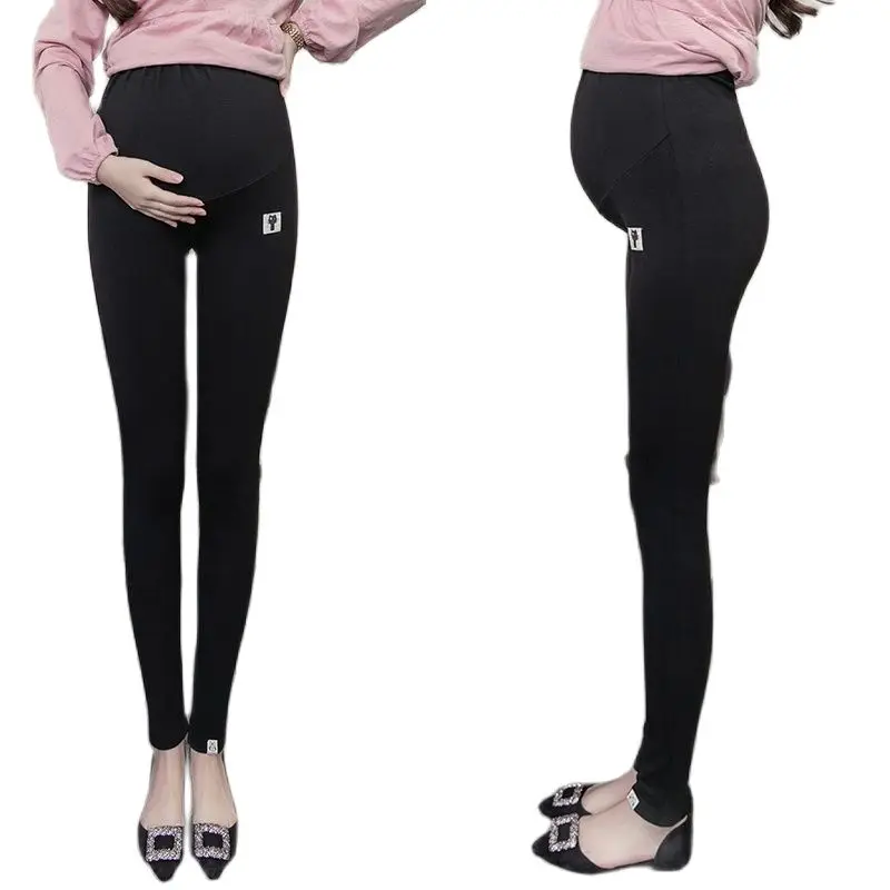 Леггинсы для беременных плотные кашемировые зимние женщин хлопковые XL 2XL 3XL 4XL