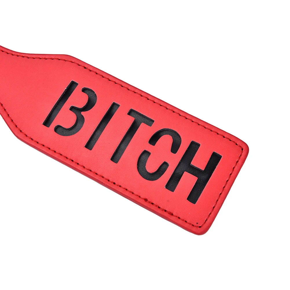 Рабыня сука шлюха SM Flog Spank Paddle Beat покорный раб БДСМ розовый курчавый Фетиш кнут