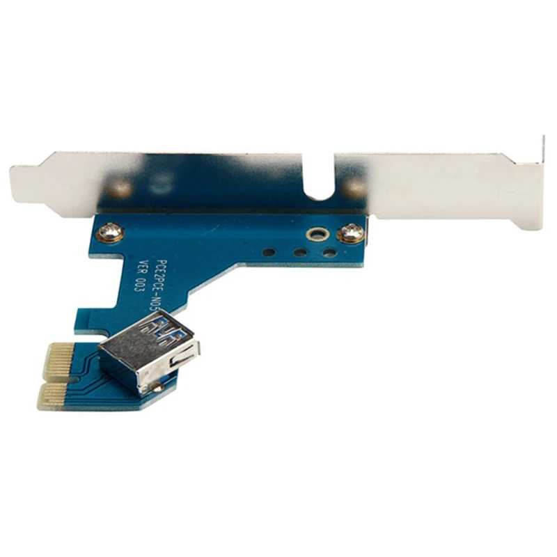 

PCI E 1 to 3 PCI Express 1X Slots Riser Card Mini ITX to External 3 PCI-E Slot Adapter PCIe Port Multiplier Card 1X TO16