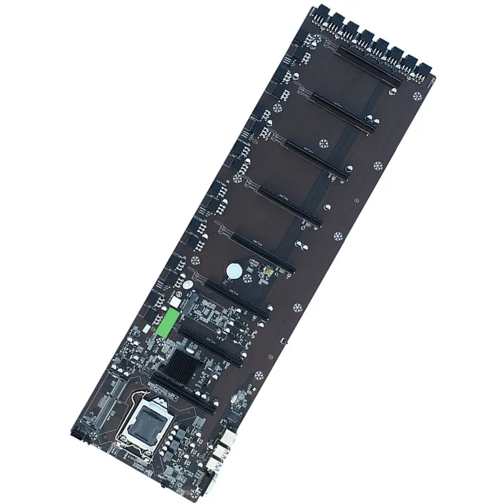 Verkauf Durable B75 In-linie 8-karte BTC Multi-graphics 8-karte Für Motherboard Große-abstand Bergbau Für Motherboard