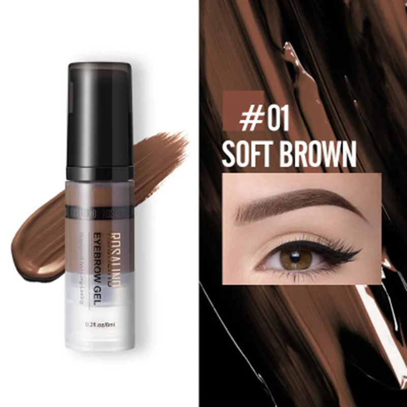 Стойкий гель для бровей водостойкий не выцветает краска тату жидкий макияж V9