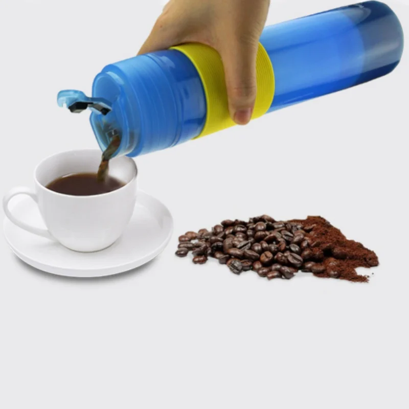 

Coffee Press Pot French Coffee Maker Thermo Teapot Vacuum Tumbler Thermos Coffee Mug Travel 300ML/10oz Stainless Steel
