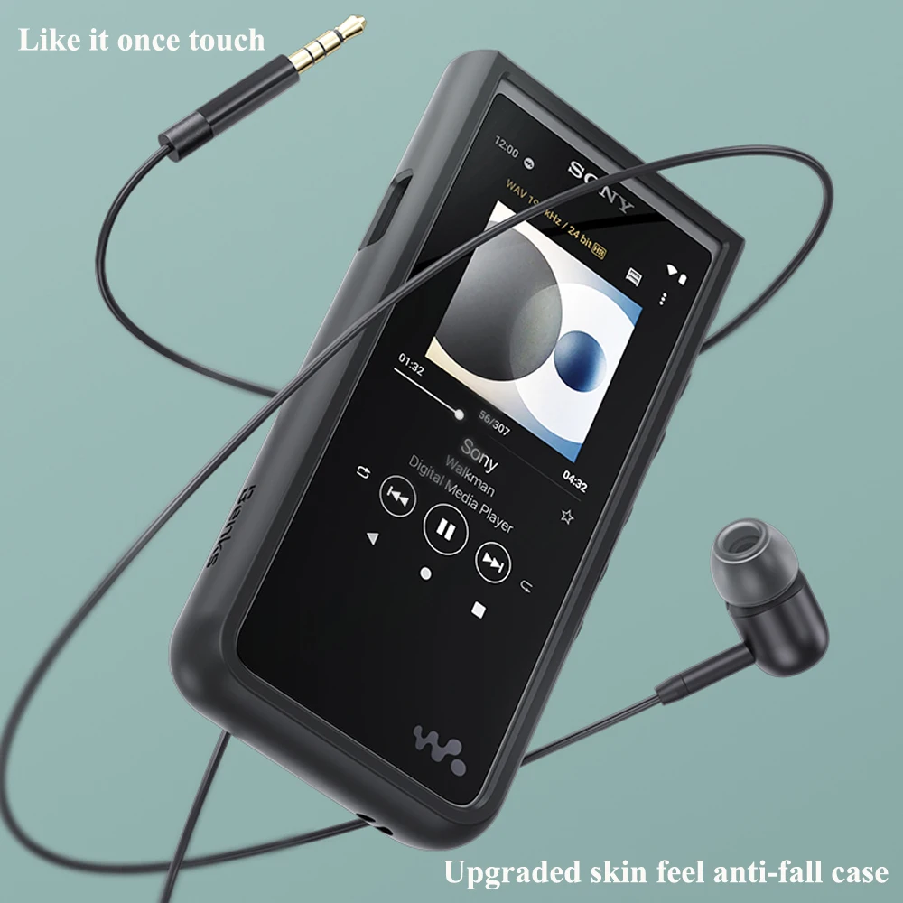 Мягкий Гибкий тонкий защитный чехол Benks для Sony Walkman NW-ZX500 ZX505 ZX507 - купить по