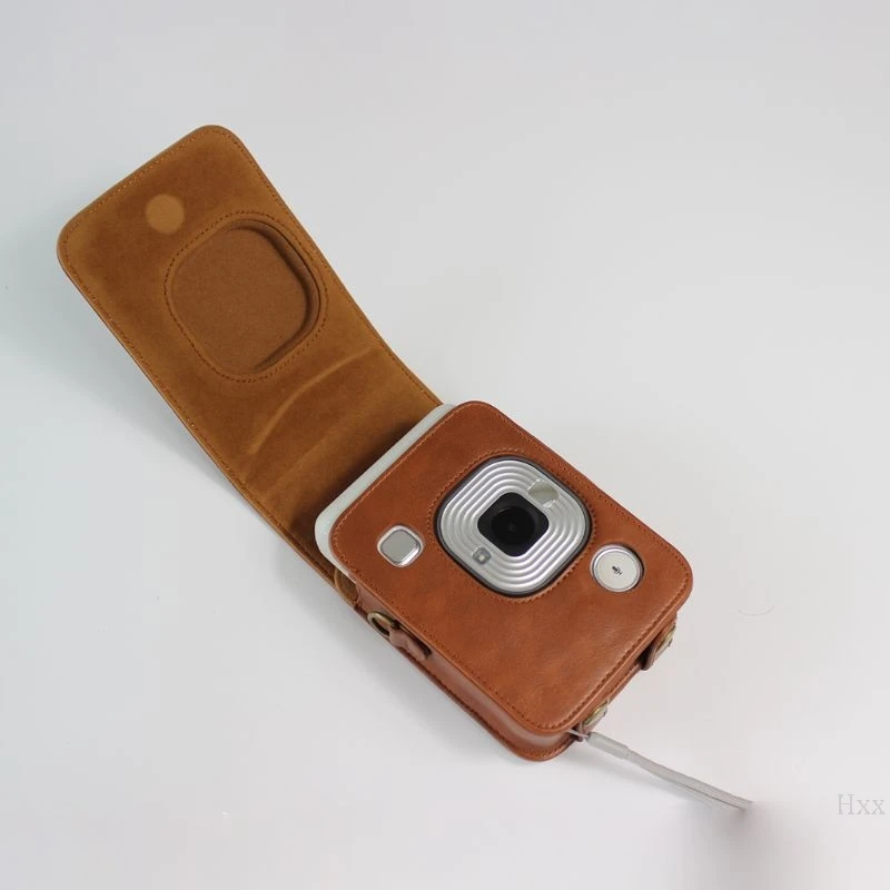 Высококачественная сумка из искусственной кожи в кожаном футляре для Fuji Fujifilm Instax Mini Liplay Kit