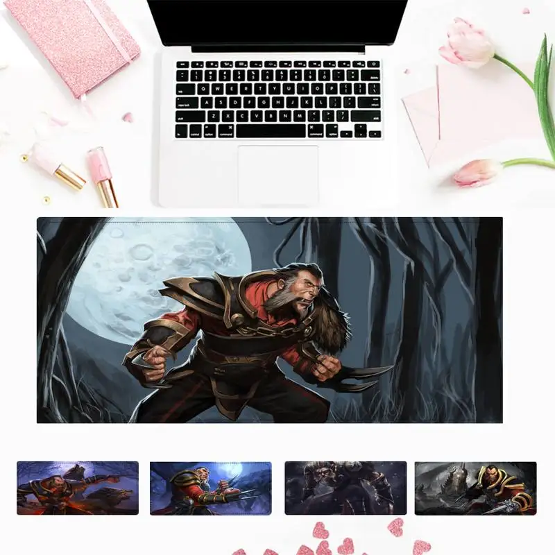 

Factory Direct dota2 Lycan Gaming Mouse Pad PC Laptop Gamer Mousepad Anime Antislip Mat Keyboard Desk Mat For Overwatch/CS GO