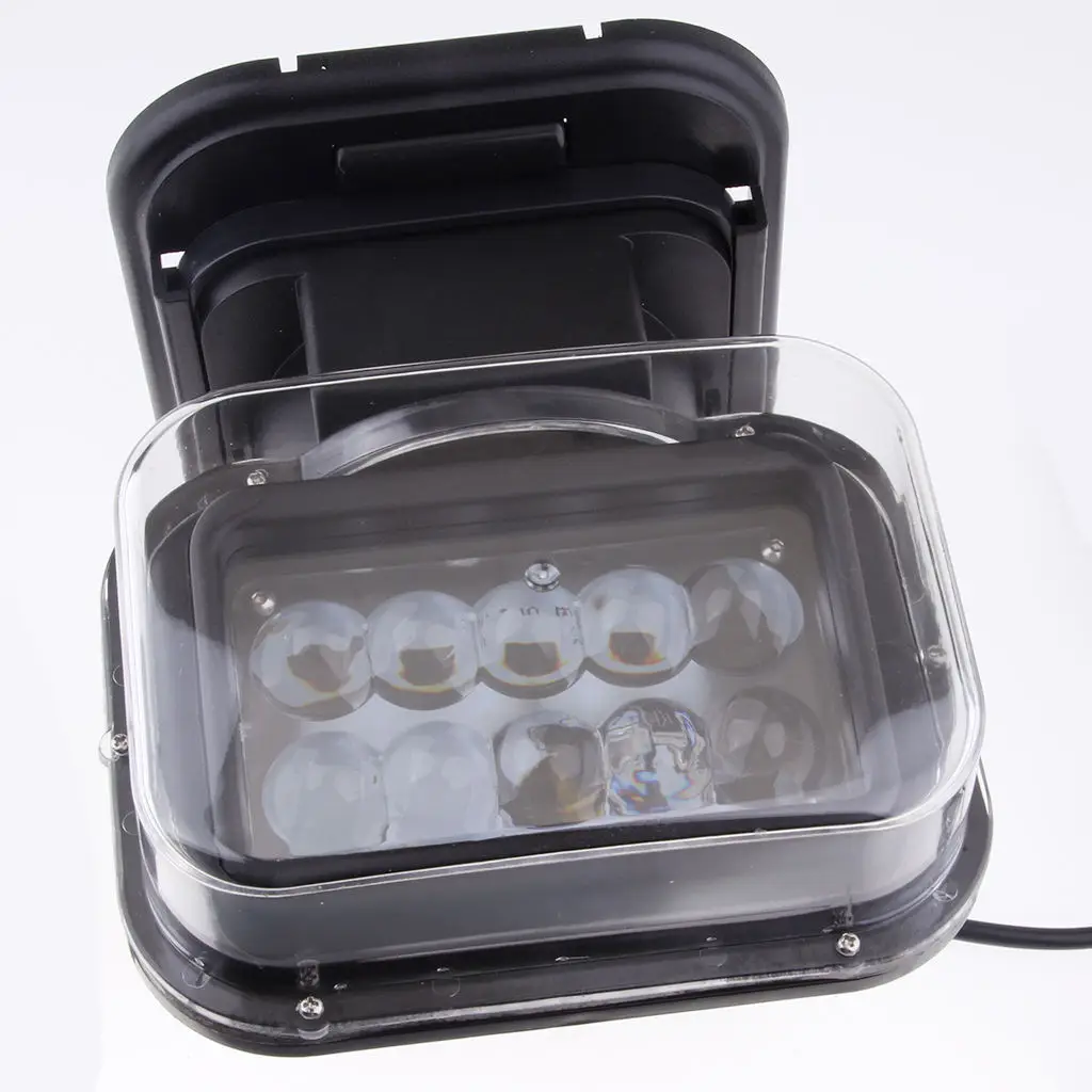 

Беспроводной пульт дистанционного управления Светодиодный точечный светильник черный корпус 12/24V 7500K