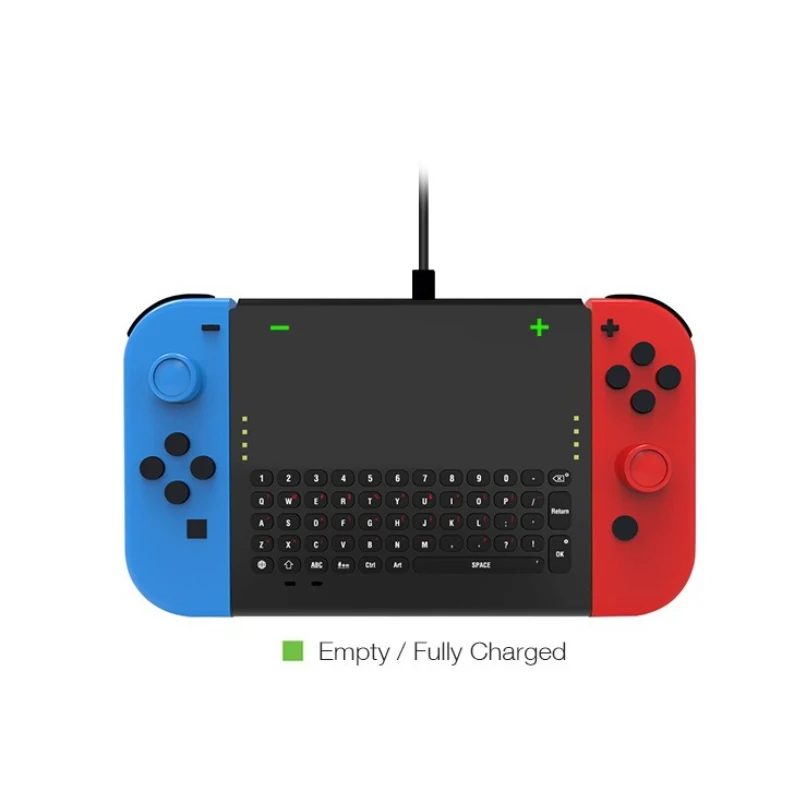 Для Nintendo Switch 2 4G Беспроводная клавиатура ручная чатная для Joy Con аксессуары