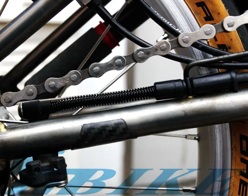 

Ti Aceoffix brompton derailleur titanium spring