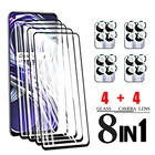 Стекло для Oppo Realme 8i закаленное стекло для Realme8i 8 I защита для экрана полная проклейка Защитное стекло для объектива камеры для Kingdom 8i