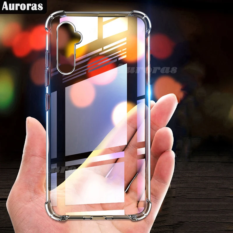 Чехол Auroras для Realme C3i официальный оригинальный противоударный Прозрачный чехол
