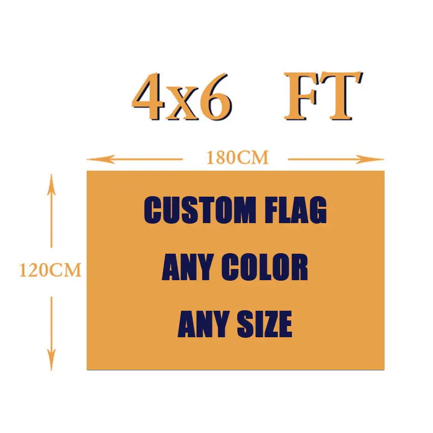 Пользовательский флаг 4X6ft Премиум качество прочный материал фандрайзинг Спорт