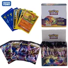 Коллекция карт покемонов 324 шт., 15 стилей, английский язык, меч-щит, дракон, величество, торговая карточная игра, коробка из 36 пакетов