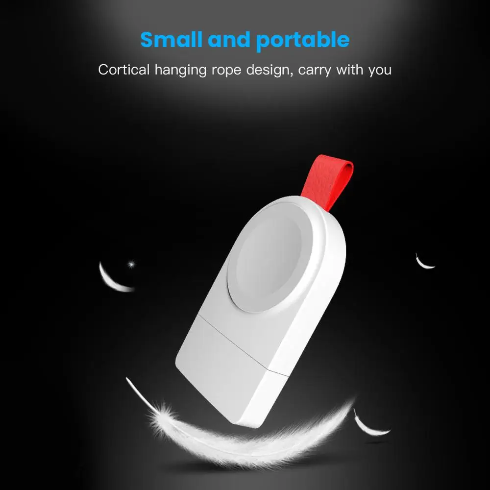 Смарт-часы портативное USB Беспроводное зарядное устройство для IWatch 1 2 3 4