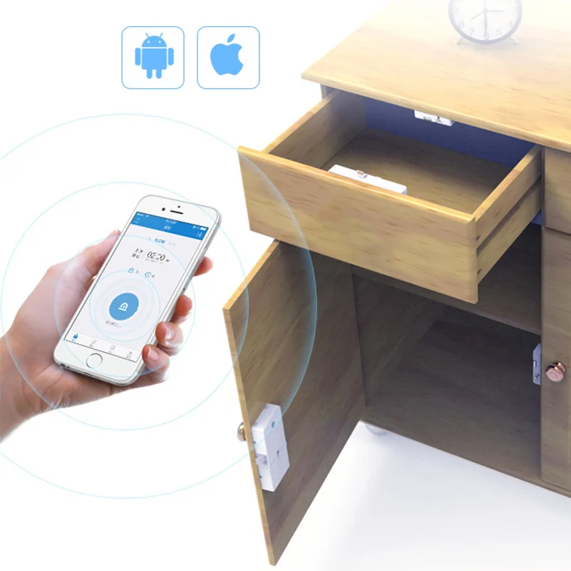 Умный электронный дверной замок приложение для мобильного телефона с