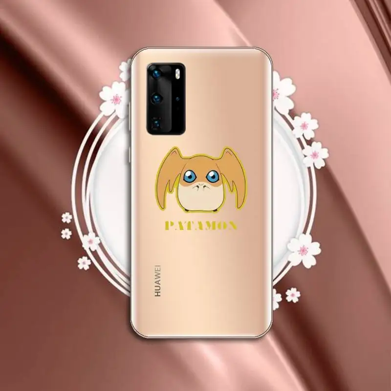 

Digimon japanese anime high quality Phone Case shell Transparent for Huawei P honor 8 10i 20 30 40 smart 2019