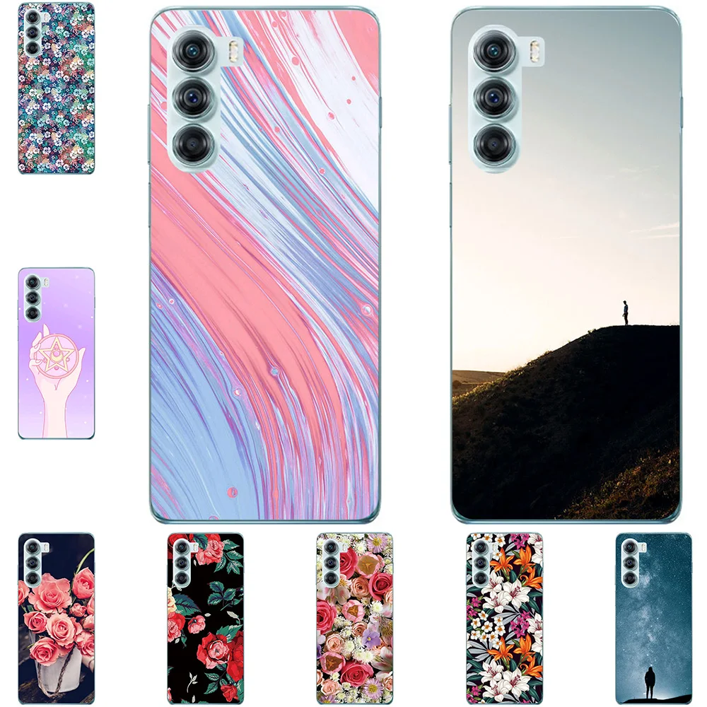 

Чехол для телефона Motorola Edge S30 2021 6,8 дюйма, сумки премиум-класса, модные роскошные цветные мультяшные рисунки для мобильных телефонов