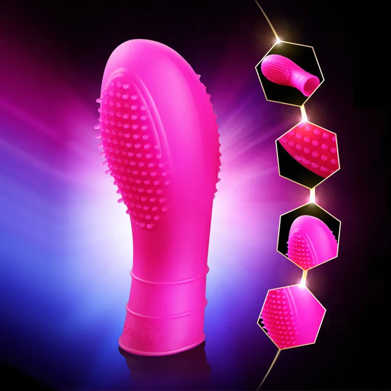 Women sexy Silicone Finger Sleeve Vibrator G Spot Massage Adult Masturbation Sex Exotic BDSM bondage Toys | Красота и здоровье