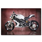 Ducati Monster 1100 EVO мотоциклетные настенные художественные плакаты холст ткань печать для домашнего декора живопись