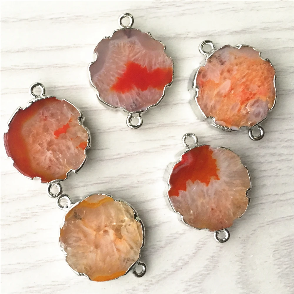 Новинка лидер продаж! Подвеска из натурального камня в виде кусочка агата