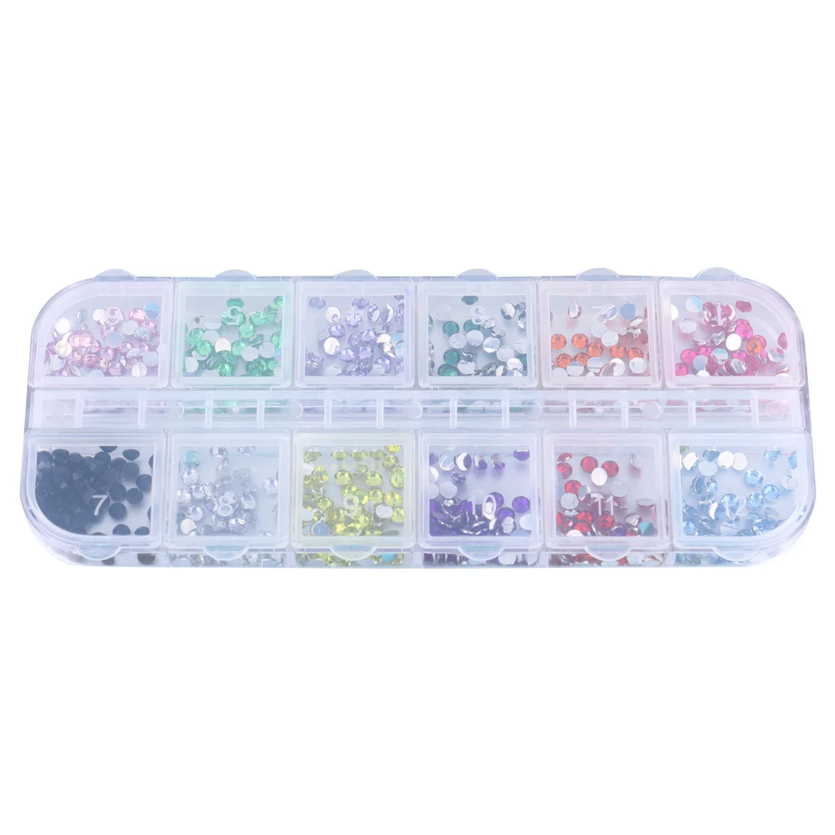 

1 Набор инструментов для дизайна ногтей набор для самостоятельного маникюра аппликатор Стразы для ногтей Аксессуары для красоты ногтей син...