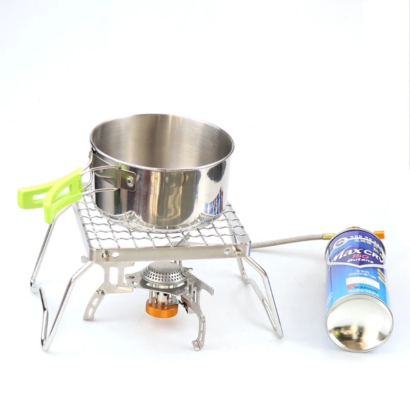 M17D Campfire Grill Folding Heavy Duty Portable Camping 304 Stainless Steel Material Grate with Leg and Carry Bag | Дом и сад