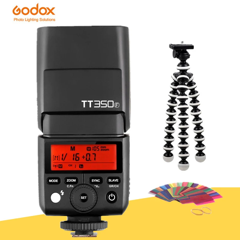 

GODOX Mini TT350F X1T-F TTL HSS 2.4GHz 1/8000 s GN36 Flash Pocket lights TT350 + X1TF Trigger for Fujifilm Cameras