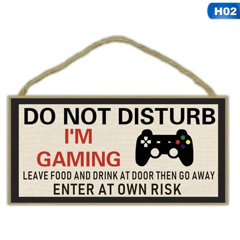 Прикольная деревянная дверь для защиты от беспокойства и игр забавная Новинка