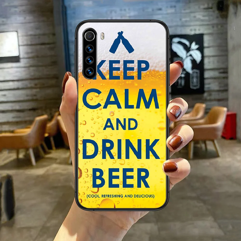 

Ricard Phone Case Cover For XIAOMI Redmi Note 3 4 4X 5 6 7 8 9 Pro T S Max black Etui Soft Funda Fashion Prime Pretty Coque