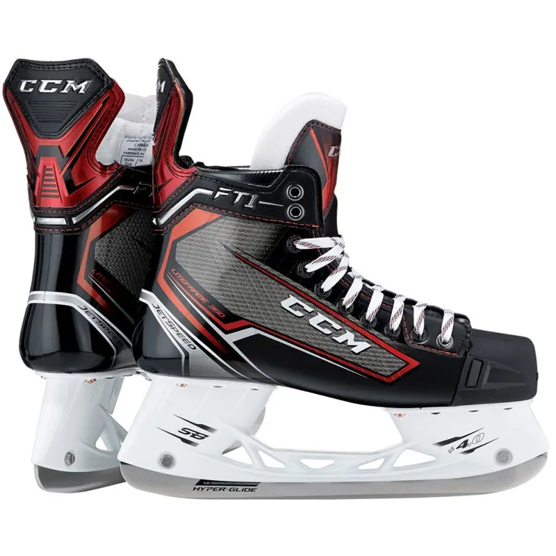 CCM JETSPEET FT1Ice хоккейная обувь тренировка игра шайба patines profesionales роликовые коньки