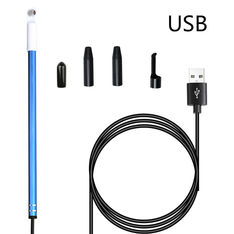 Цифровой Wi Fi Otoscope камера 5 мм беспроводной Эндоскоп для ушей визуальная очистки