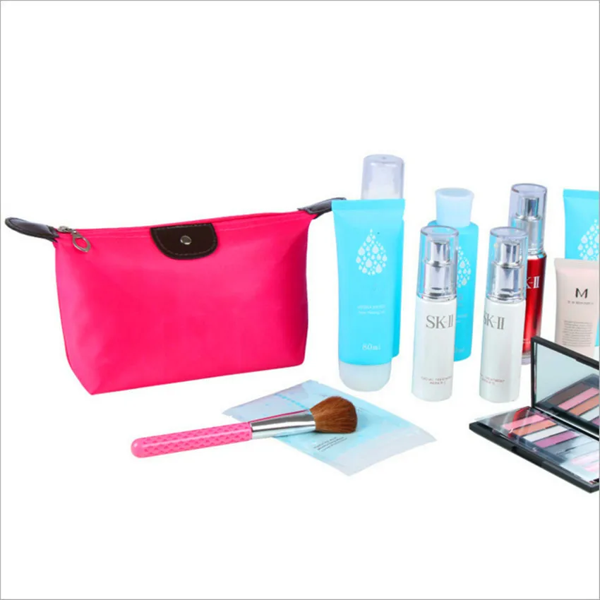

Heat-Candy-Colored Dumplings Makeup Bag Waterproof Digital Storage Bag gold ingots xing Washed Gift Bag