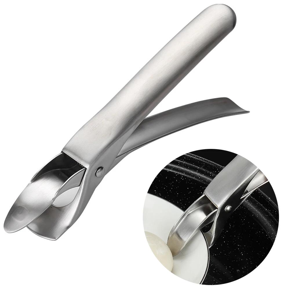 

Handheld Anti-hot Bowl Handle Clip Dishes Clamp Folder Stainless steel Bowl Clip Universal Pots Gripper Pizza Pan Pliers
