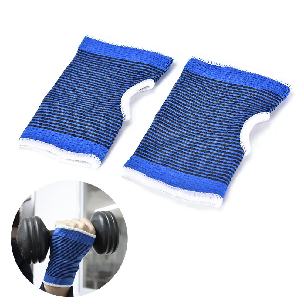 

1Pair Elastic Armguard Palm Wrist Hand Support Glove Mitten Brace Sleeve Bandage Gym Hands Wrap Pad Outdoor Sports Protector