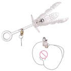 Эротическая Вагина с замком Анальная пробка расширитель анус массажер простаты БДСМ эротический секс шоп игры для взрослых игрушки для женщин