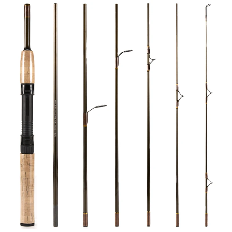 Горячая HG 7 сменная карбоновая удочка для ловли нахлыстом и Сверхлегкая