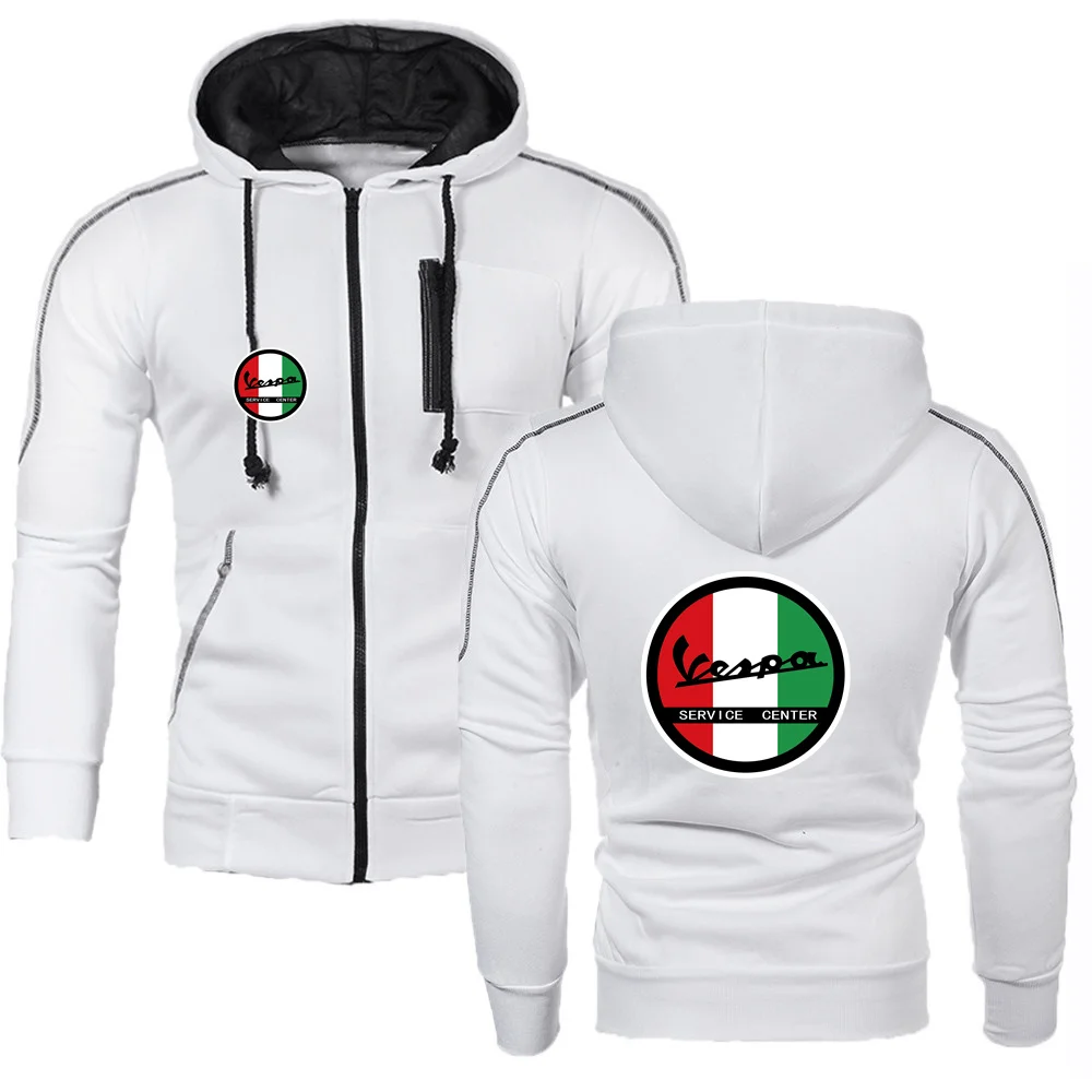 

Vespa Battery Car Printing Design2021Fashion Autumn Winter New Men's Track Field Sportswear Casual Personality Jacket HoodieDG-5