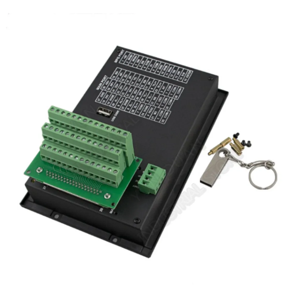 

3 Axis 5inch Offline CNC Motion Controller G code 500KHz USB Driver Metal Cases for stepper servo motor CNC Router mach3 fanuc